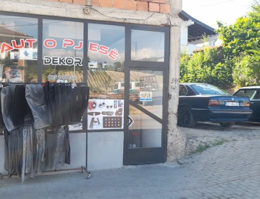 Bardhi dekor servis pjes